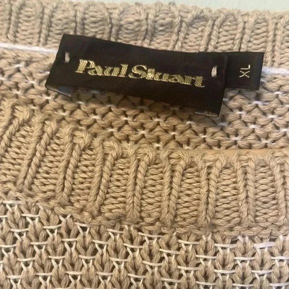 Paul Stuart  linen cotton blend sweater XL - Picture 3 of 6